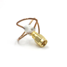MIKO 3CM 5.8G 3dBi LHCP Mini Short FPV Antenna SMA/RP-SMA For Micro Racer RC Drone