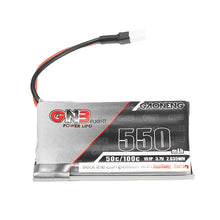 2PCS Gaoneng GNB 3.7V 550mAh 50C Lipo Battery White Plug