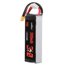 URUAV 14.8V 3000mAh 75C 4S Lipo Battery XT60 Plug for RC Racing Drone