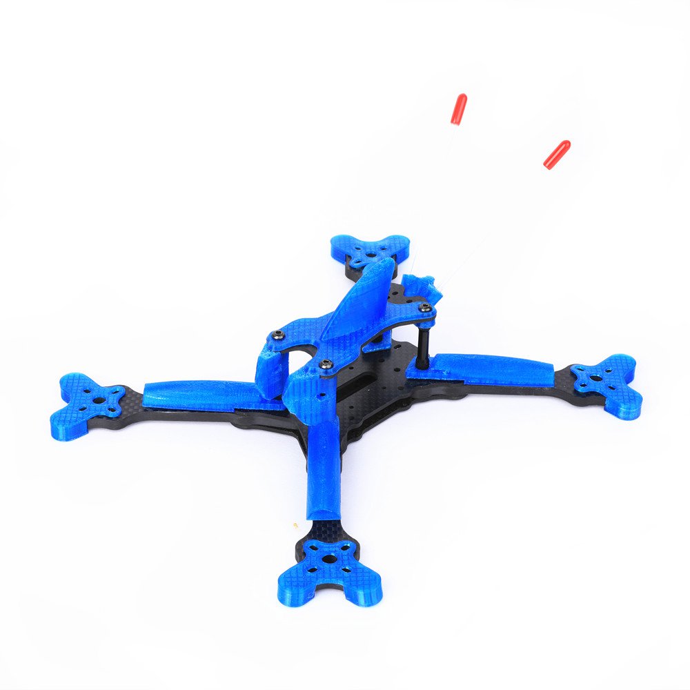 GB Series Ranger 215 215mm Stretch X Carbon Fiber Frame Kit 5mm Arm With TPU Parts for FPV RC Drone