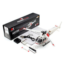 XK K123 6CH Brushless AS350 Scale 3D6G System RC Helicopter BNF 
