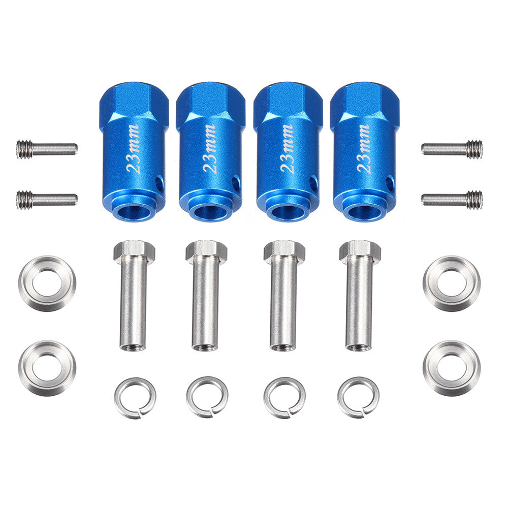 23mm Stainless Steel Widen Adapter Set For TRAXXAS TRX-4 Crawler RC Car Wheels Parts