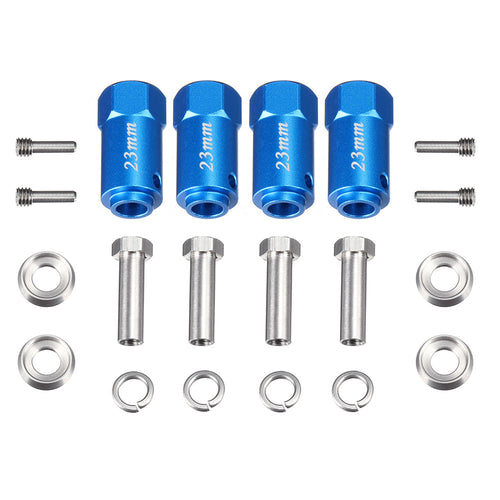23mm Stainless Steel Widen Adapter Set For TRAXXAS TRX-4 Crawler RC Car Wheels Parts