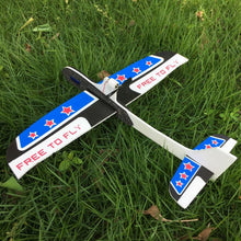 PP+EPP 295mm Wingspan Super Capacitor Electric Coreless Hand Throwing Free-flying Glider RC Airplane