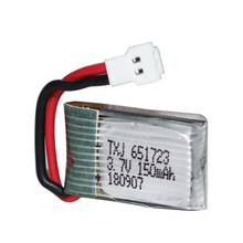 3.7V 150mAh 25C White Plug High Rate Discharge Polymer Lipo Battery&Charger Set for RC Drones 