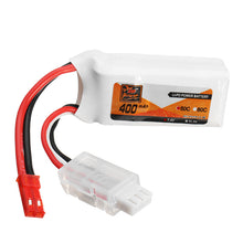 ZOP Power 7.4V 400mAh 2S 50C Lipo Battery JST Plug For Eachine Aurora 68 Fatbee FB90 Racing Drone