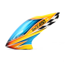ALZRC Devil 450 Pro V2  RC Helicopter Parts Fiber Glass Canopy Yellow