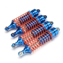 4PC Front Rear Aluminum Shock Absorber +8PC Springs For Traxxas Slash VXL 4x4 2WD XL5 Rc Car Parts