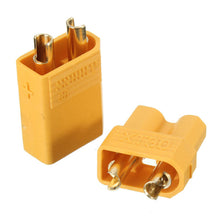 5 Pairs XT30 2mm Golden Male Female Non-slip Plug Interface Connector