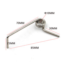 5PCs Diamter 3mm Landing Gear Spring Steel Wire Shaft D3x33x121mm For RC Airplane Fixed Wing 