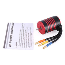 GTSKYTENRC 3650 3600/5200KV Brushless Waterproof Motor for 1/8 1/10 RC Car Truck Parts
