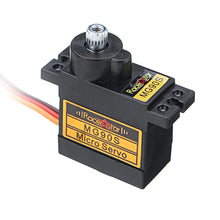 4PCS Racerstar MG90S 9g Micro Metal Gear Analog Servo For 450 RC Helicopter RC Car Boat Robot