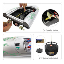 Flytec 2011-9 1/18 46CM Infrated 40MHZ Silver Rc Boat 15km/h Without Battery RTR Toys 