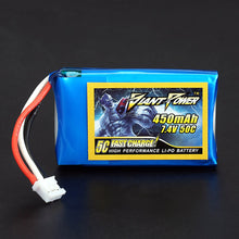 Giant Power 7.4V 450mAh 50C 2S Lipo Battery for E-flite Blade 130X