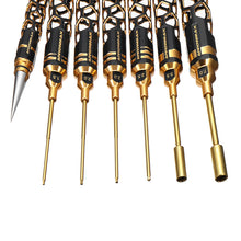 Gold Allen/Sleeve/Core/Suspension Clamp Loading Screwdriver RC Car Parts Tool Kit
