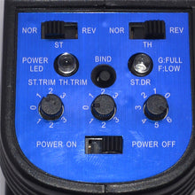ZD 2.4G 2CH Radio Multifunctional Remote Control Transmitter With Receiver For RC Car Boat Parts