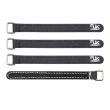 4Pcs RJXHOBBY 100-400mm Nylon Battery Straps Metal Buckle Black for Lipo Battery