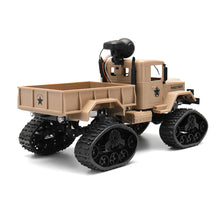 Fayee FY001 1/16 2.4G 4WD Rc Car 720P 0.3MP WIFI FPV Brushed Off-road Military Truck W/ LED Light 